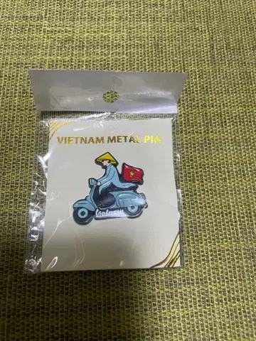 오사카 간사이 만박 EXPO 2025 베트남 베스파 핀 배지