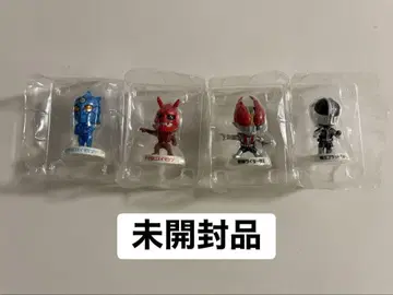 미개봉 가면라이더 덴오 고개 흔드는 마스코트 4점