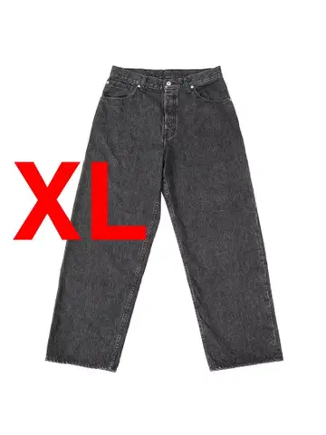 새상품 OVY Japan Black Baggy Denim Pants XL