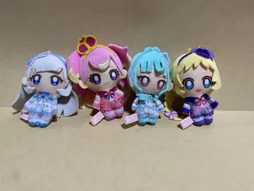 원더풀 프리큐어 포근포근 외출 마스코트 봉제 인형 4체 세트