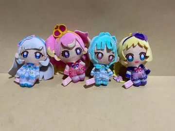 원더풀 프리큐어 포근포근 외출 마스코트 봉제 인형 4체 세트