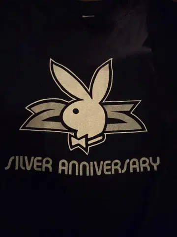 80s PLAYBOY SILVER ANNIVERSARY 티셔츠
