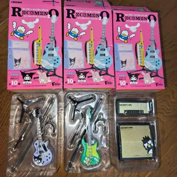 산리오 산리오 캐릭터즈 ROCKMONO 2종 3세트