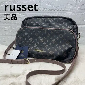 [ 새상품급 ] 러셋 russet 나일론 자카드 숄더백