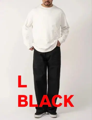 ovy Japan Black Baggy Denim Pants