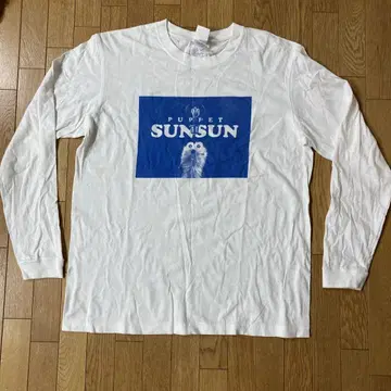 PUPPET SUNSUN 긴팔 티셔츠 화이트