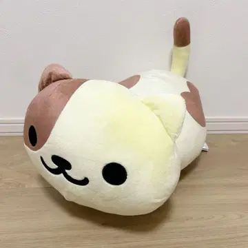 고양이 앳 홈 2 크림 씨 메챠모후굿토 봉제 인형