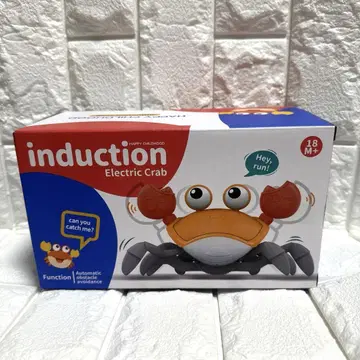 미개봉 induction Electric Crab 전동 게 장난감 오렌지