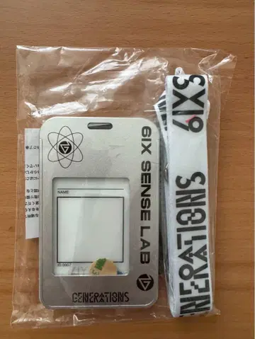 GENERATIONS 6IX SENSE LAB ID 카드