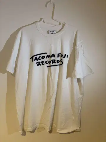 TACOMA FUJI RECORDS 화이트 T셔츠