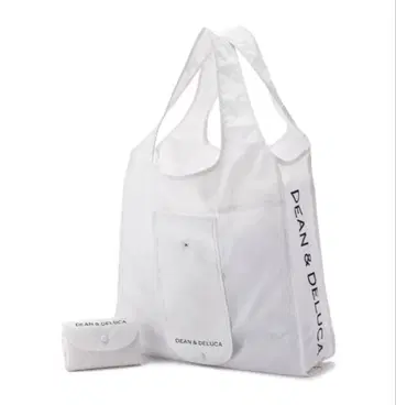 새상품 DEAN &DELUCA 쇼핑백 화이트 (2)