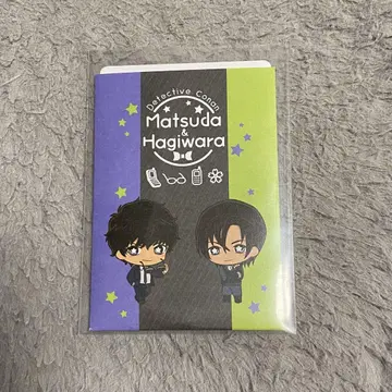 명탐정 코난 마츠다 진페이 하기와라 켄지 다이컷 스티커