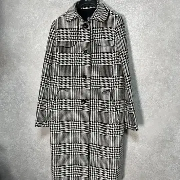 [ 새상품급 ] 아쿠아 스큐텀 코트 롱 스탠 칼라 하운드투스