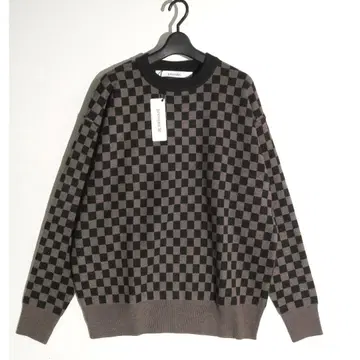 provoke CHECKER PATTERN BIG KNIT 빅 니트