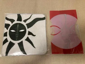 EXPO70 태양의 탑 미니 타월 클리어 케이스 오카모토 타로