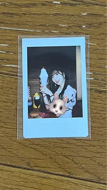 NiziU 미이히 친필 사인 폴라로이드