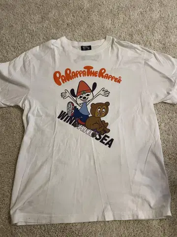 WINDANDSEA x PARAPPA RAPPER 티셔츠