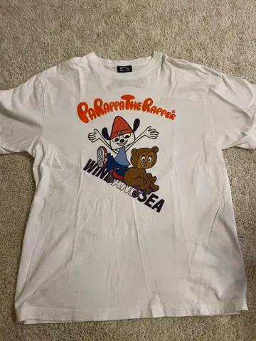 WINDANDSEA x PARAPPA RAPPER 티셔츠