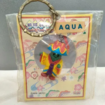 NHK 고야맨 스트랩 류큐 의상 오키나와 키링 꽃