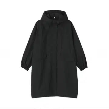 무인양품 이번 시즌 신상 발수 UV컷 후드 롱 코트 S