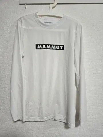 MAMMUT 마무트 긴팔 컷앤소 롱 티셔츠