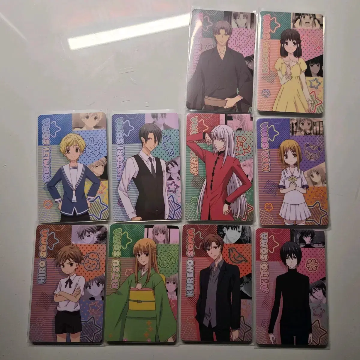 Fruits Basket pop up collaboration cafe photocard bulk  #후르츠바스켓,#포토카드,#포카,#팝업,#고전 on Bunjang Global Site.