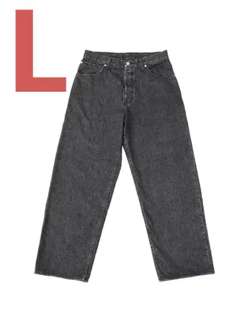 OVY Japan Black Baggy Denim Pants (gray)