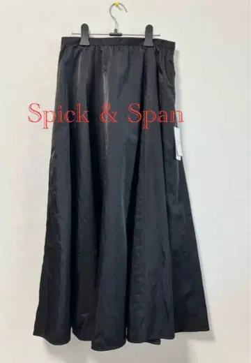 Spick and Span [ 미사용 새상품 ] 나일론 새틴 볼륨 스커트