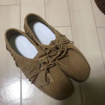 Clarks INSCRIRE 콜라보 Wallabee 프린지 UK7