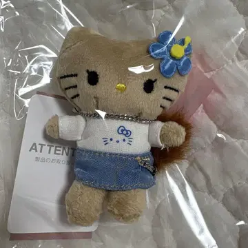 헬로키티 토이 키링 6 갸루 블루 로리즈팜 일광화상 키티