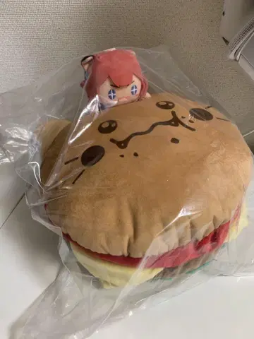 제일복권 아카미 카루비 A상 카루비 돌격 햄버거 쿠션