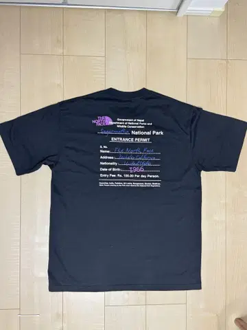 NORTH FACE T셔츠 XL 사이즈