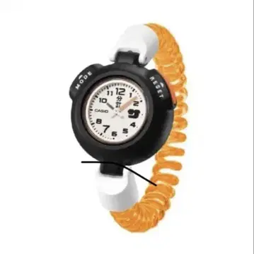 CASIO 디지털 시계 스프링 밴딩
