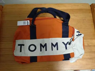 TOMMY HILFIGER 보스턴 백 오렌지