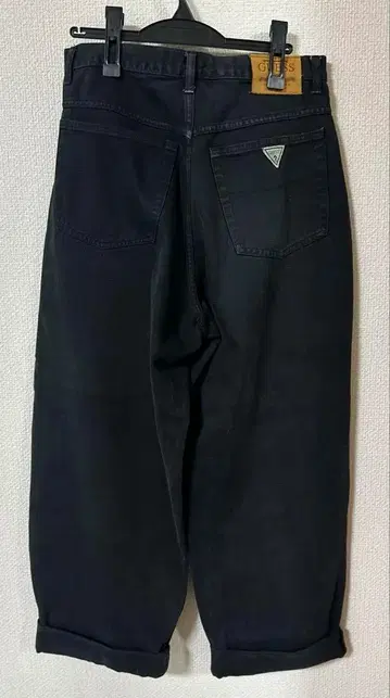 USA GUESS 빈티지 초와이드 데님