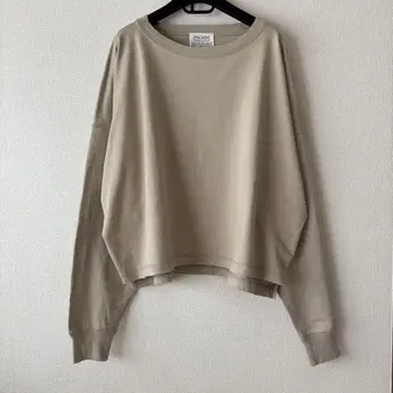 INSCRIRE 베이지 긴팔 티셔츠