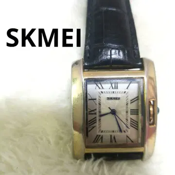 레어 SKMEI 실버 골드 손목시계