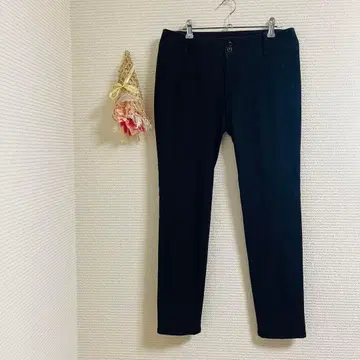 [ 22옥테이블 ] 하의 네이비 오피스 코디 L 고급 캐주얼