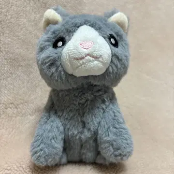 그레이 고양이 봉제 인형