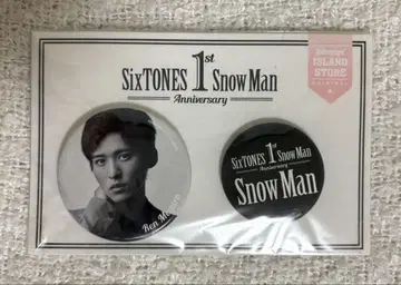 SnowMan 메구로 렌 캔뱃지