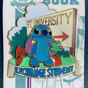 [월트 디즈니 월드] LE1000 스티치 교환 유학생 핀