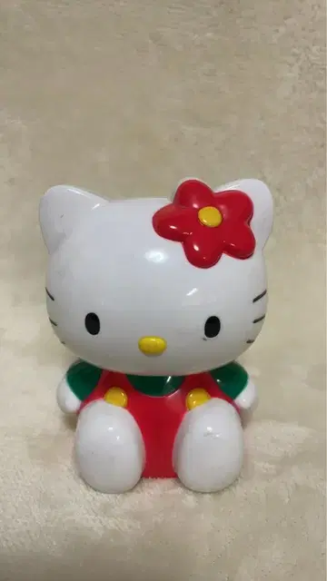산리오 헬로키티 플라스틱제 저금통 10cm 2003년