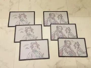 귀멸의 칼날 ufotable DINING 나눔 엽서 코쵸 시노부