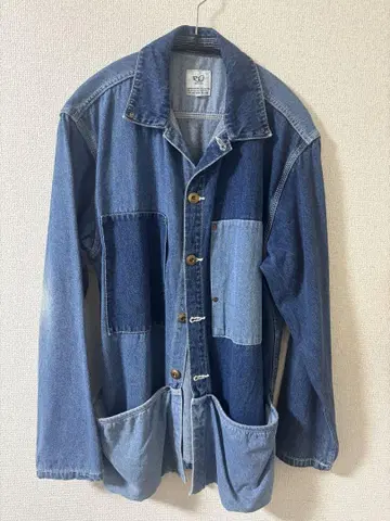 RO 패치워크 데님 자켓