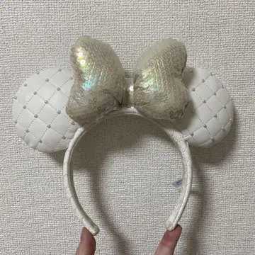 미니 머리띠 화이트