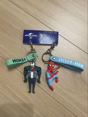 스파이더맨 베놈 키링 세트