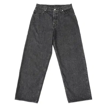 Japan Black Baggy Denim Pants (gray) ovy