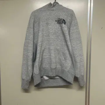 THE NORTH FACE 그레이 후드 부착 후드티