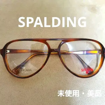 SPALDING DINGOZZ 갈색 안경 프레임 빈티지