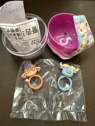 상하이 디즈니 주토피아 가챠가챠 반지 벨웨더 시장